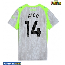 Manchester City Nico Gonzalez #14 3rd trikot Frauen 2025-26 Kurzarm